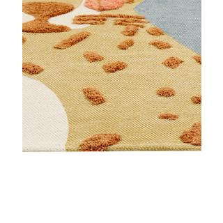 Beliani Tapis enfant en Coton Traditionnel TANGSE  