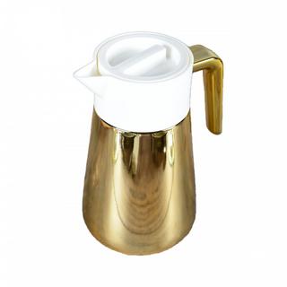 Aulica CAFETIERE ISOTHERME DOREE ET BLANCHE 1L  