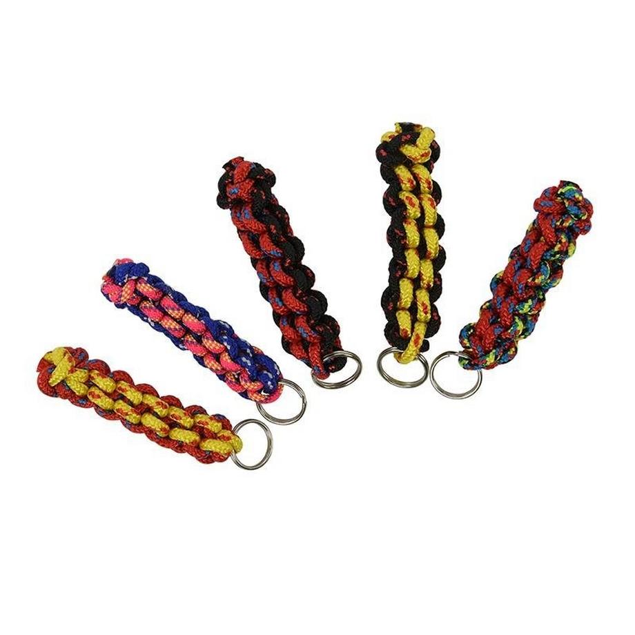 Pricenet  Anhänger mit Schlüsselanhänger. 100mm. kurzer und kräftiger Zopf. sortiert 