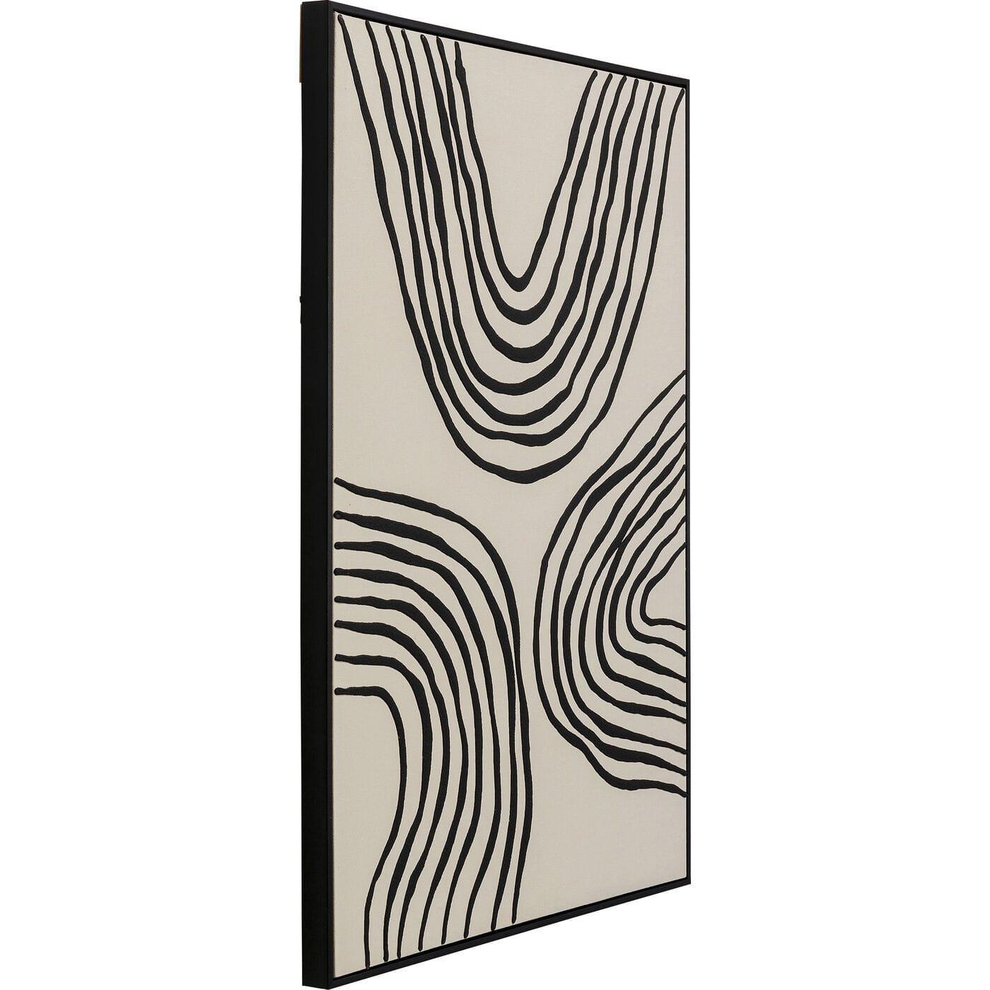 KARE Design Leinwandbild Artistic Bow 70x110  