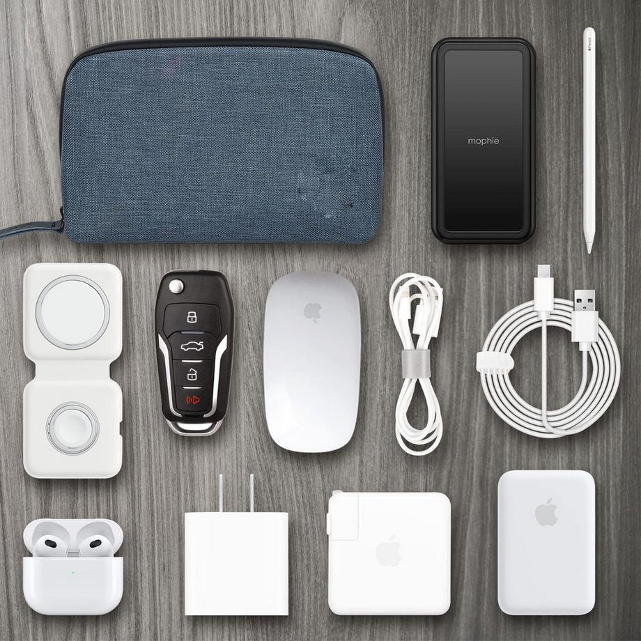 Only-bags.store  Kabel-Organizer-Tasche ,Wasserdichter Kabel-Organisator für Reisen Elektronischer Organizer für unterwegs für USB 