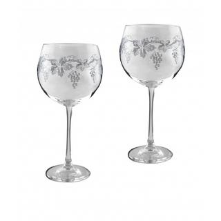 Aulica  SET 2 VERRES A VIN GRAVEE VIGNES 820 ML 