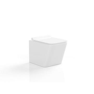WC sospeso Bianco in Ceramica senza flangia CLEMONA