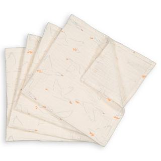 La Redoute Intérieurs  Lot de 4 langes gaze de coton 