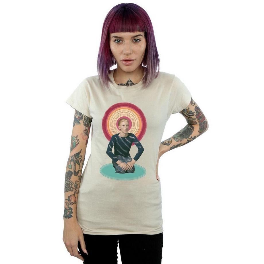 David Bowie Aladdin Sane Bedrucktes T-Shirt  