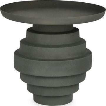 Tavolino Amba verde rotondo 40