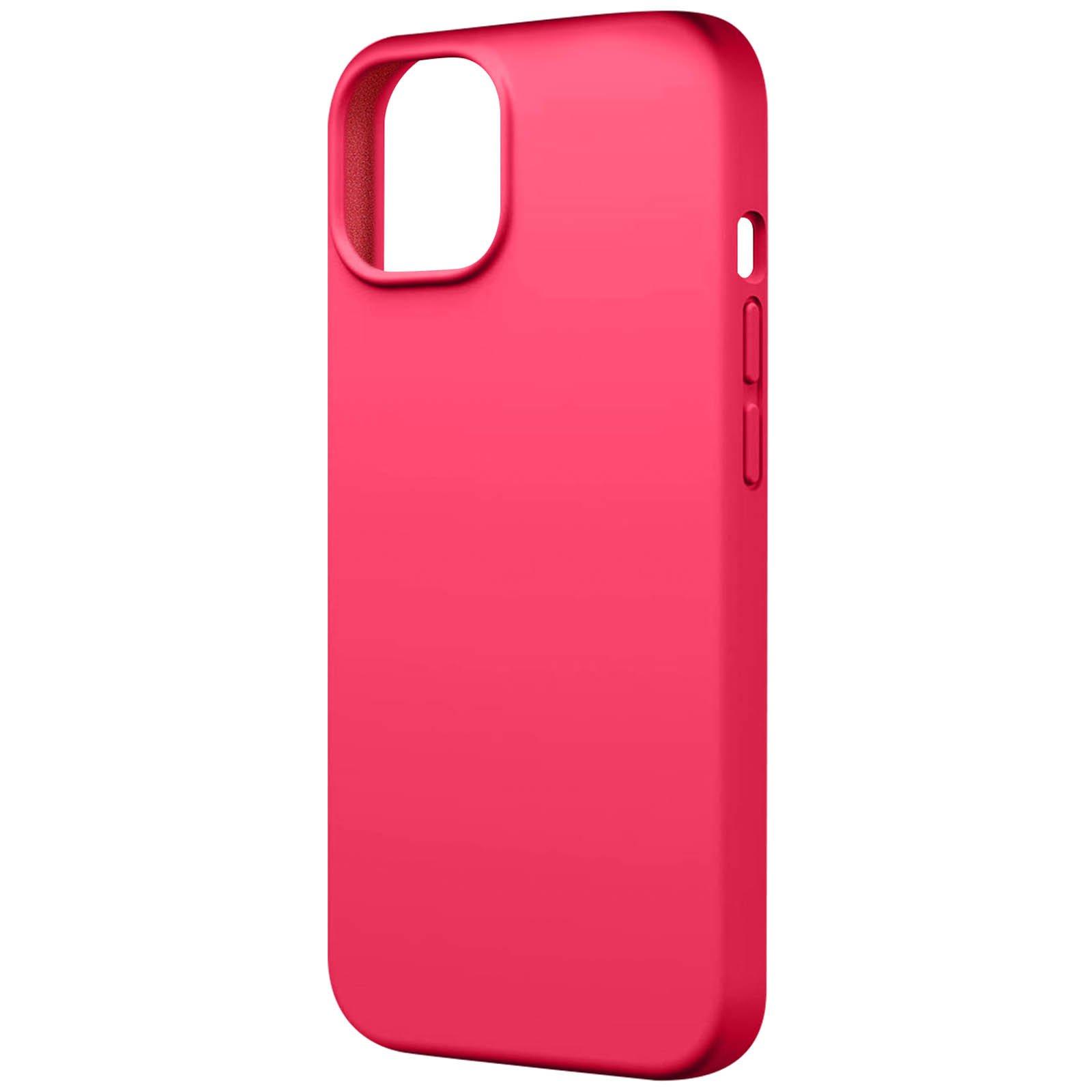 Avizar  Cover iPhone 15 Plus soft-touch fucsia 