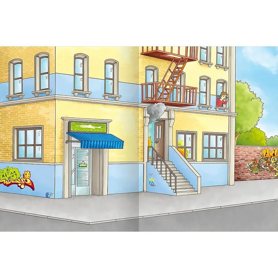 ARS EDITION  Mein Polizei- und Feuerwehr-Stickerheft 