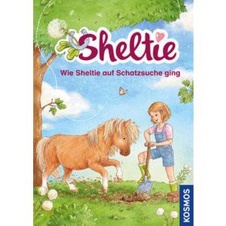 Sheltie - Wie Sheltie auf Schatzsuche ging Clover, Peter; Reitz, Nadine (Illustrationen) Copertina rigida 