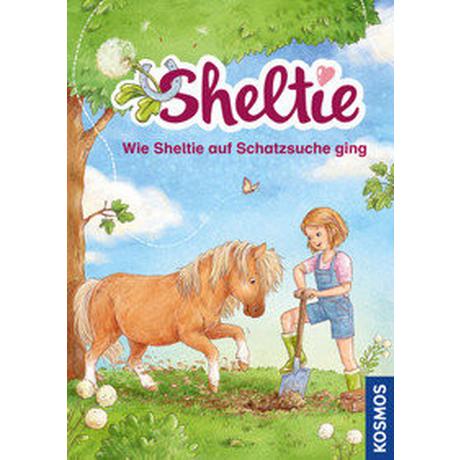 Sheltie - Wie Sheltie auf Schatzsuche ging Clover, Peter; Reitz, Nadine (Illustrationen) Copertina rigida 