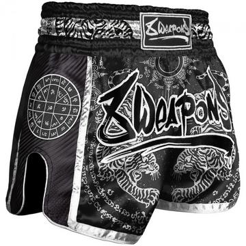 Shorts de Muay Thaï - Carbon - Sak Yant Tigers