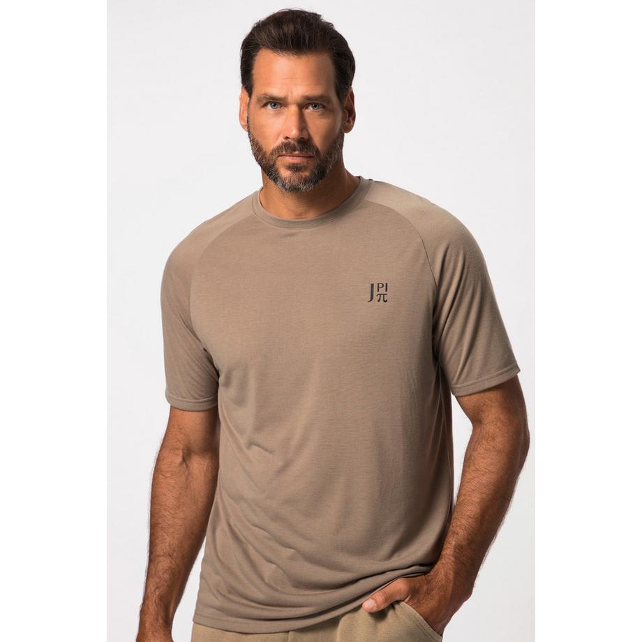 JP1880 Fitness Halbarm T-Shirt Rücken-Print QuickDry  