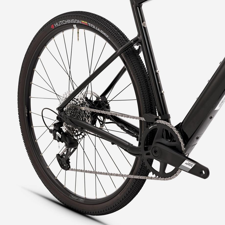 VAN RYSEL  E-gravel bike cadre aluminium 