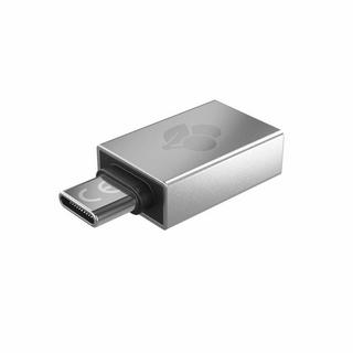 Cherry  CHERRY 61710036 changeur de genre de câble USB-A USB-C Argent 