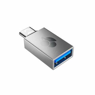 Cherry  CHERRY 61710036 changeur de genre de câble USB-A USB-C Argent 