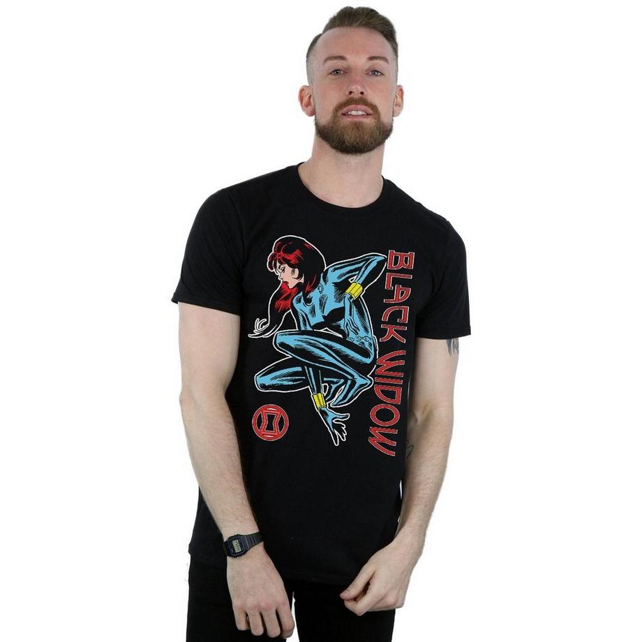 MARVEL Black Widow In Action T-Shirt  