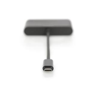Digitus  Adaptateur multi-ports USB Type-C™ HDMI, 3 ports 