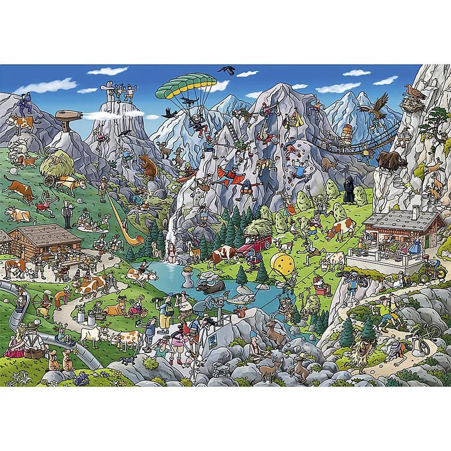 Heye  Puzzle Alpine Fun (1000Teile) 