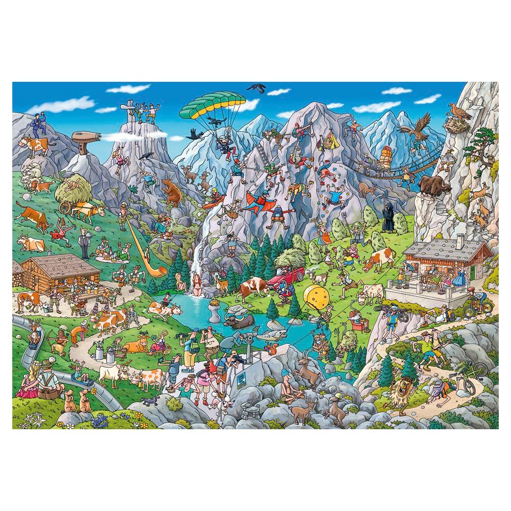 Heye  Puzzle Alpine Fun (1000Teile) 