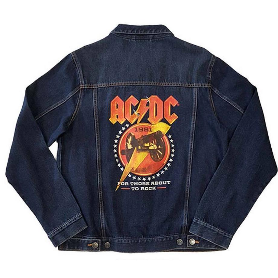 AC/DC ACDC About To Rock Jeansjacke  