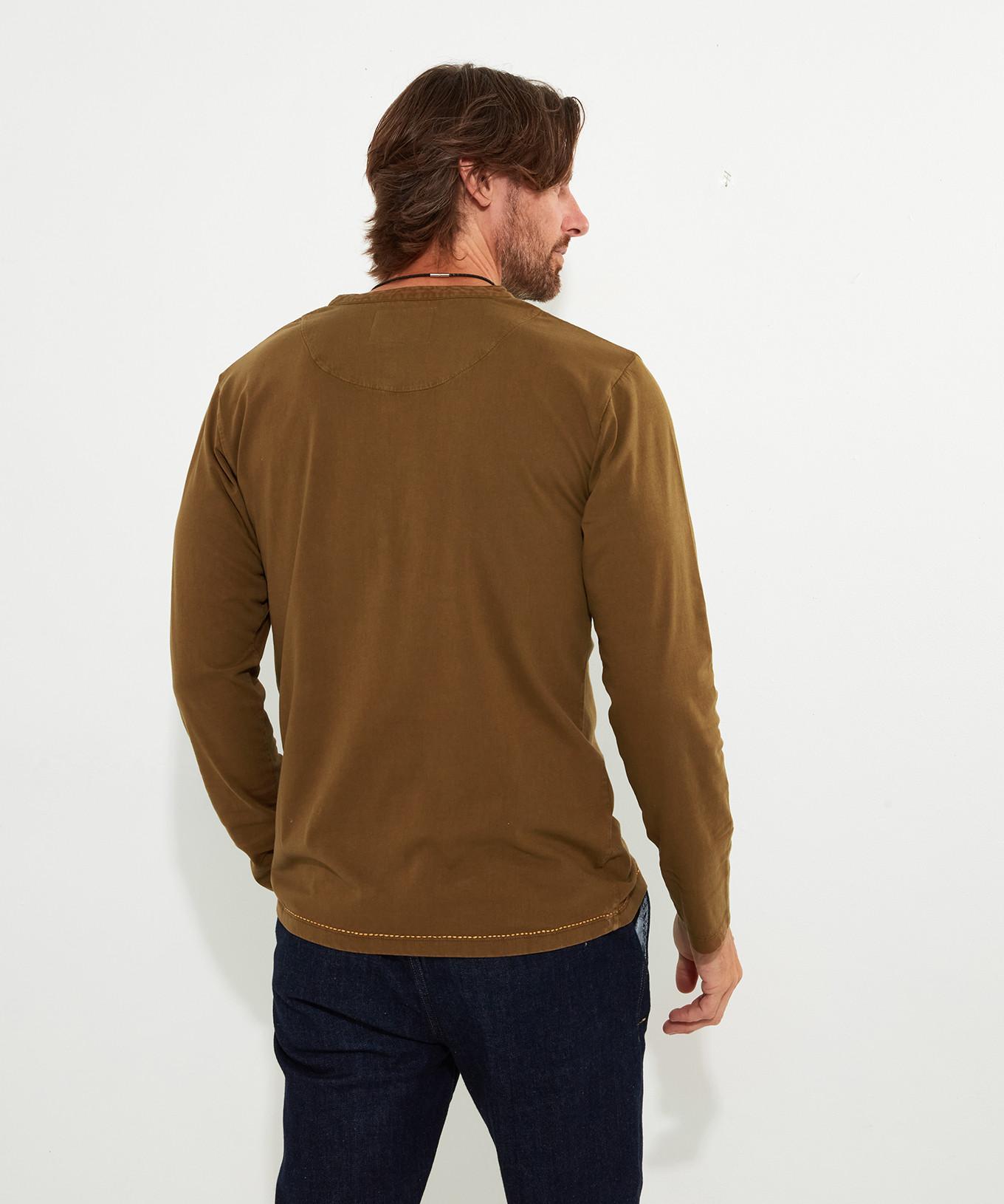 Joe Browns  Besticktes langärmeliges Henley 