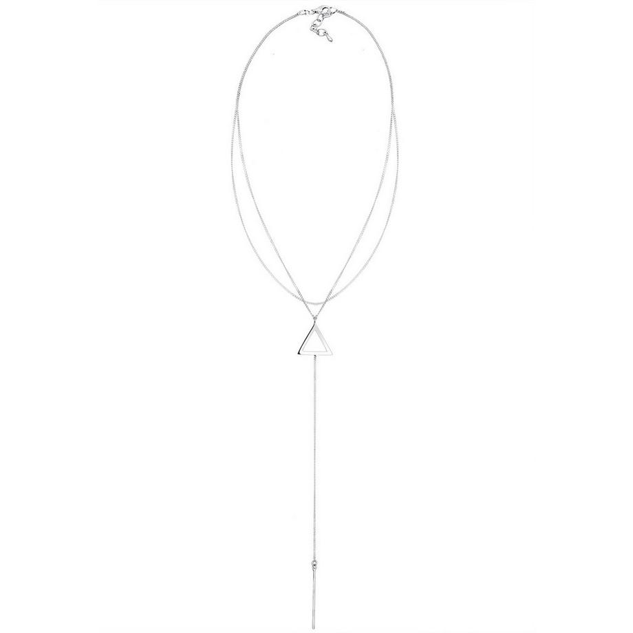 Elli  Halskette Choker Y-Kette Dreieck 