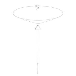 Elli  Collier Femmes Choker Chaîne En Y Triangle Look Géo 