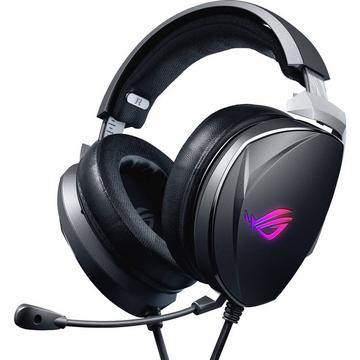 ROG Theta 7.1 Gaming Over Ear Headset kabelgebunden 7.1 Surround Schwarz Mikrofon-Rauschunterdrückung Lautstärkere