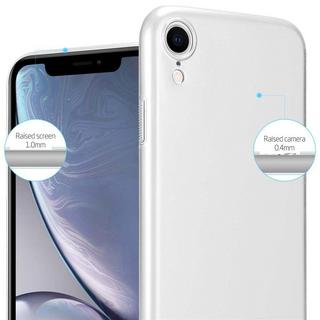 Cadorabo  Housse compatible avec Apple iPhone XR - Hard Case Coque de protection d'aspect métallique contre les rayures et les chocs 