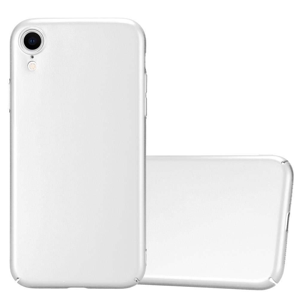 Cadorabo  Housse compatible avec Apple iPhone XR - Hard Case Coque de protection d'aspect métallique contre les rayures et les chocs 