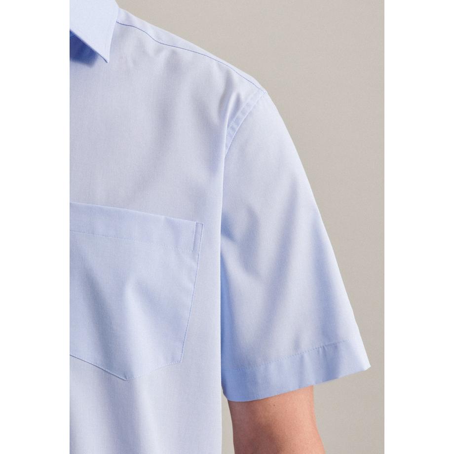 Seidensticker Chemise Business Regular Fit Manche courte Uni  