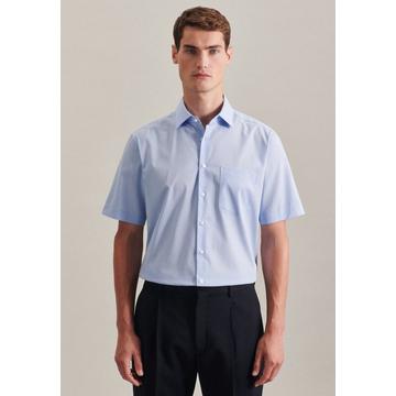 Business Hemd Regular Fit Kurzarm Uni