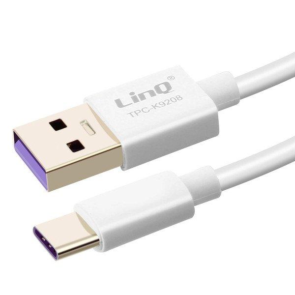 Avizar  Câble USB C 5A Supercharge 1m Linq 