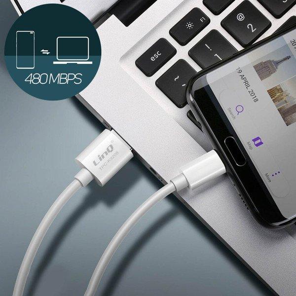 Avizar  Câble USB C 5A Supercharge 1m Linq 