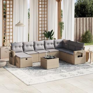 VidaXL Garten sofagarnitur poly-rattan  