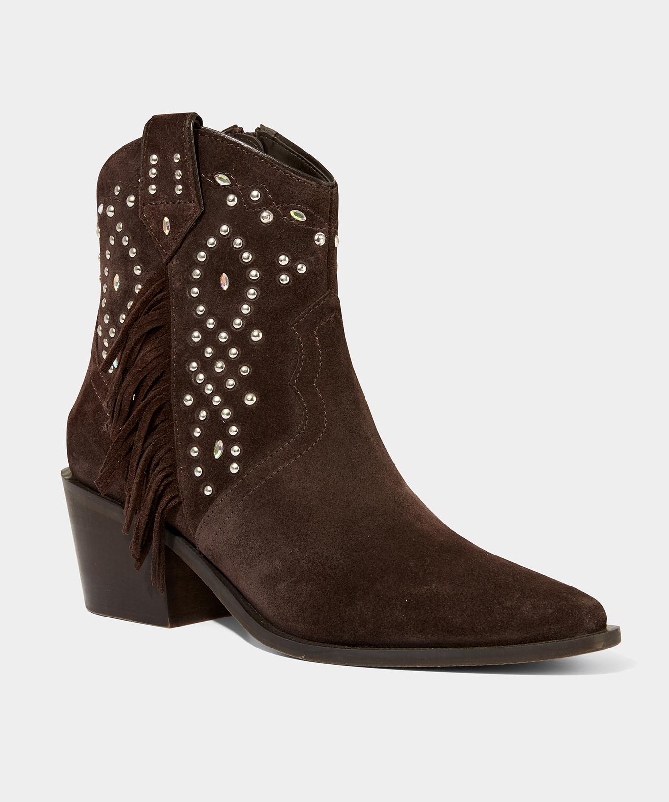 Joe Browns  Verziertee Wildlederstiefel 