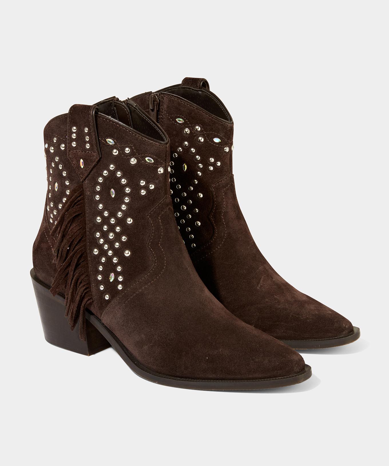 Joe Browns  Verziertee Wildlederstiefel 