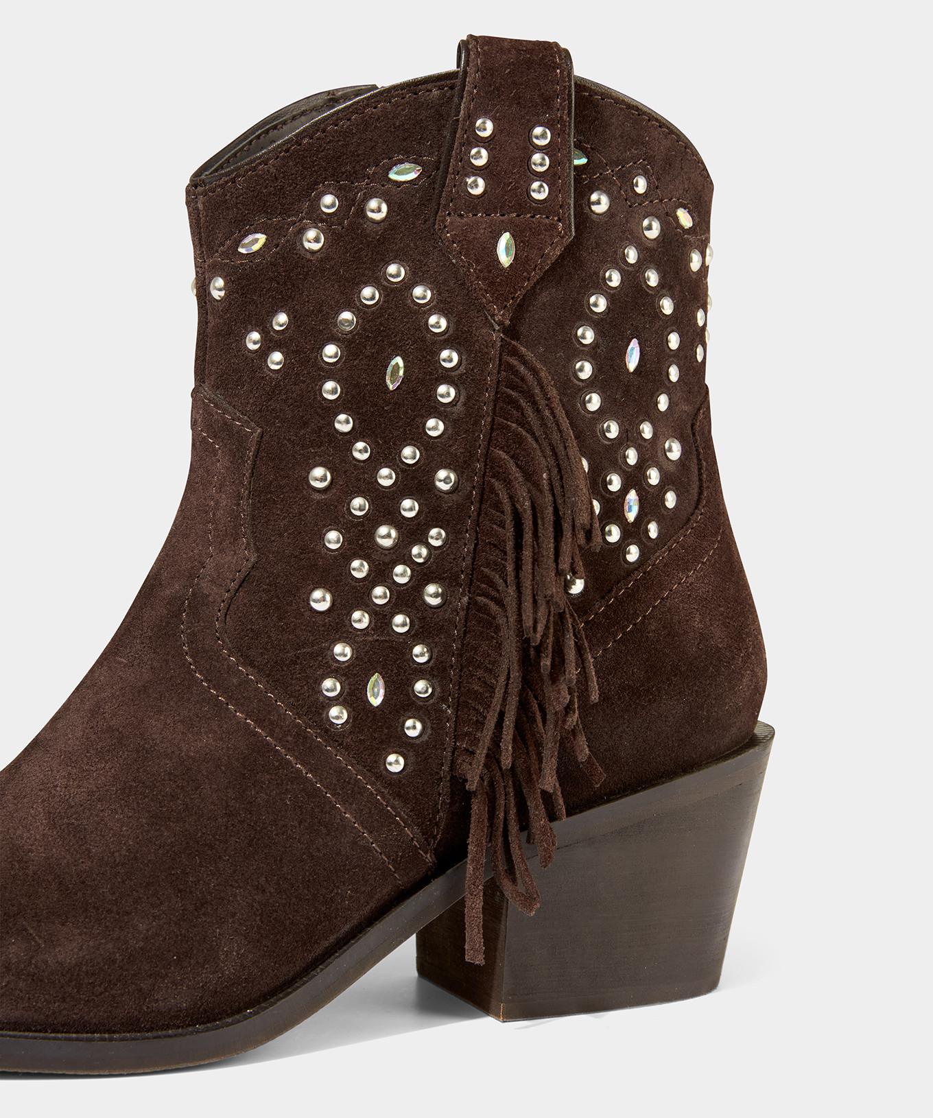 Joe Browns  Verziertee Wildlederstiefel 