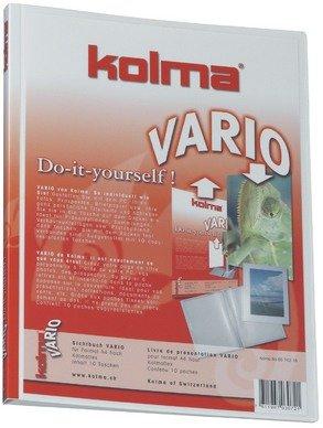 Kolma KOLMA Sichtbuch Vario A4 03.743.16 weiss, 10 Taschen  