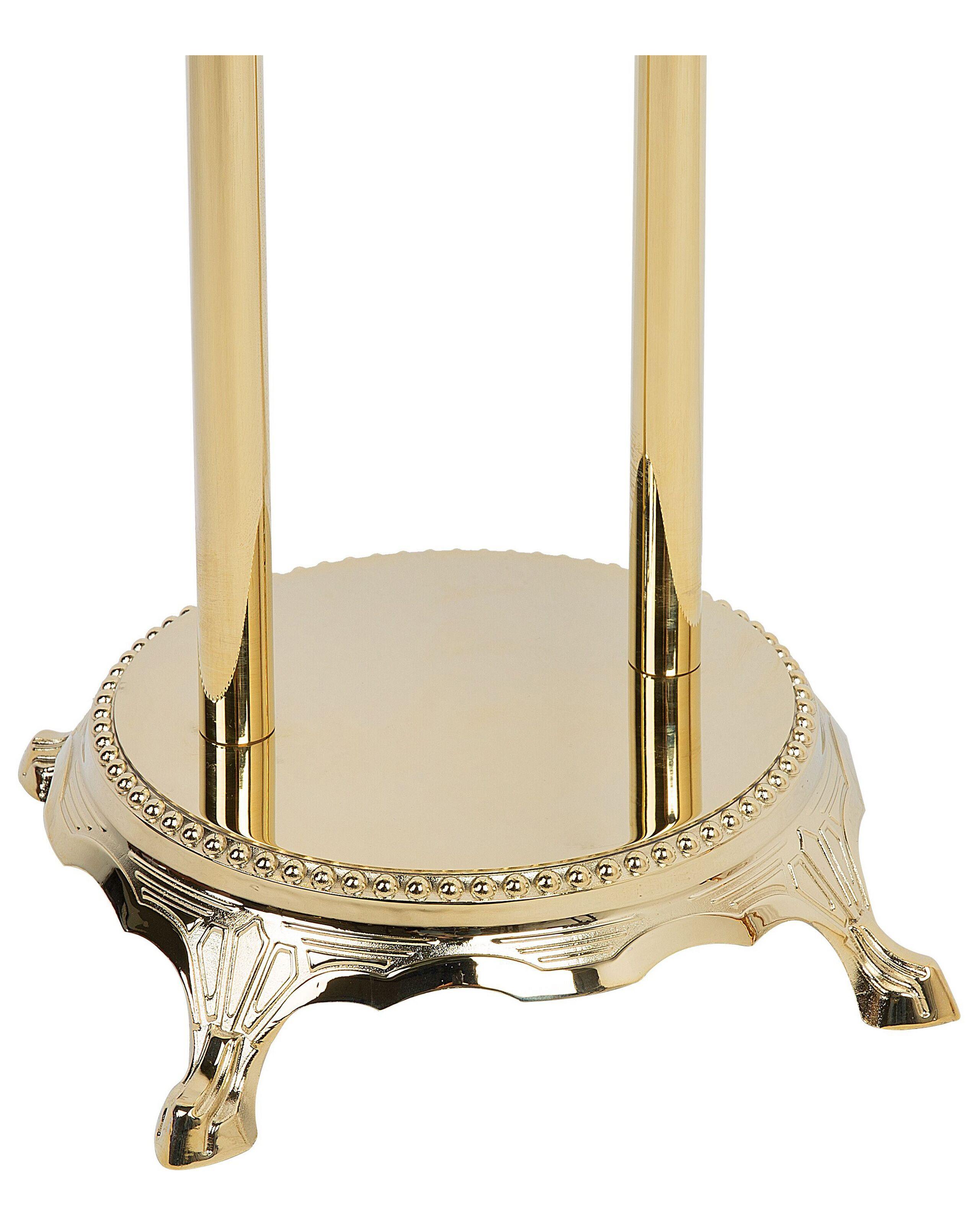 Beliani Rubinetteria per vasca da bagno freestanding en Ottone Glamour HEBBE  