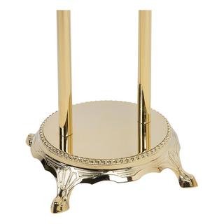 Beliani Rubinetteria per vasca da bagno freestanding en Ottone Glamour HEBBE  