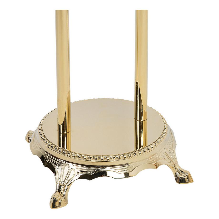 Beliani Freistehende Badewannenarmatur aus Messing Glamourös HEBBE  