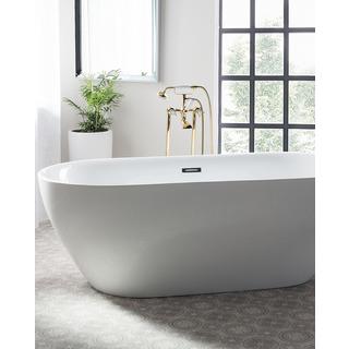 Beliani Rubinetteria per vasca da bagno freestanding en Ottone Glamour HEBBE  