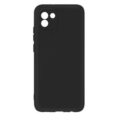 Avizar  Coque Samsung Galaxy A03 Soft touch Noir 