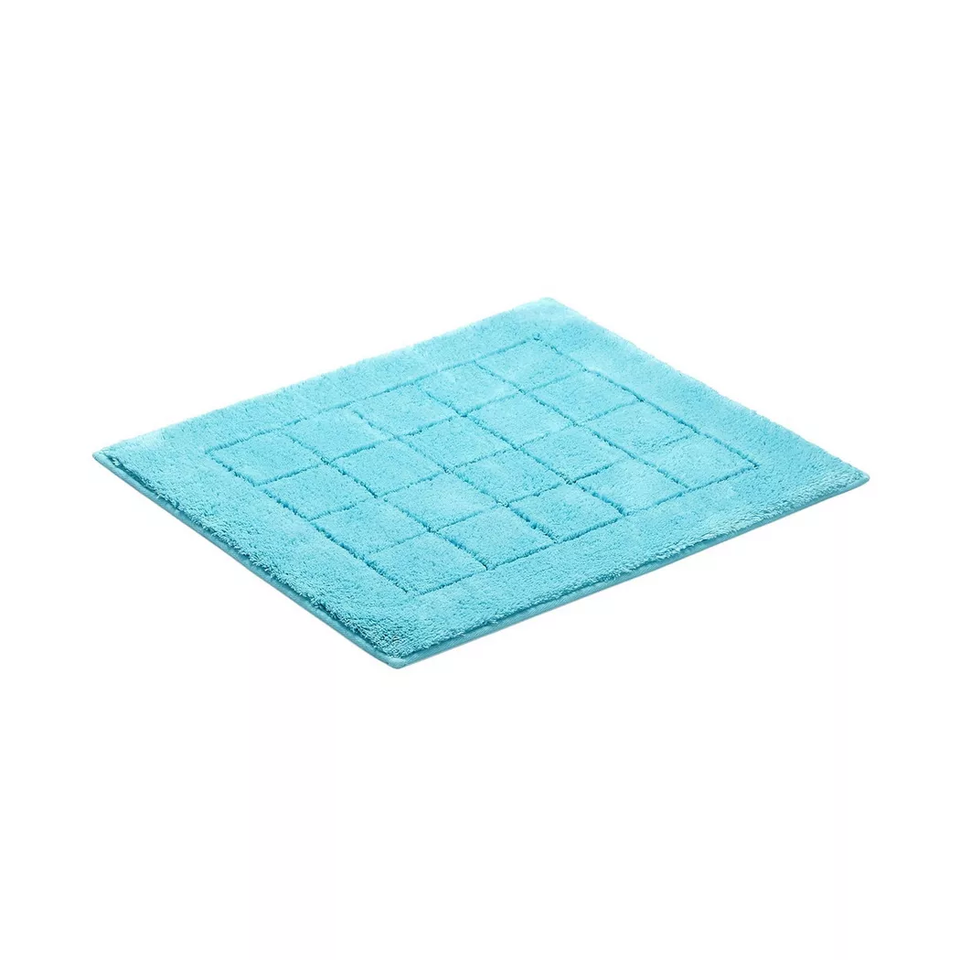 VOSSEN - Exclusive Badematte, 55X65CM, Taubenblau