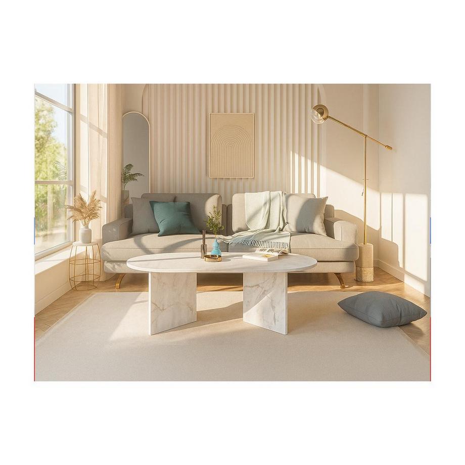 Vente-unique Table basse fixe TOPANIA  