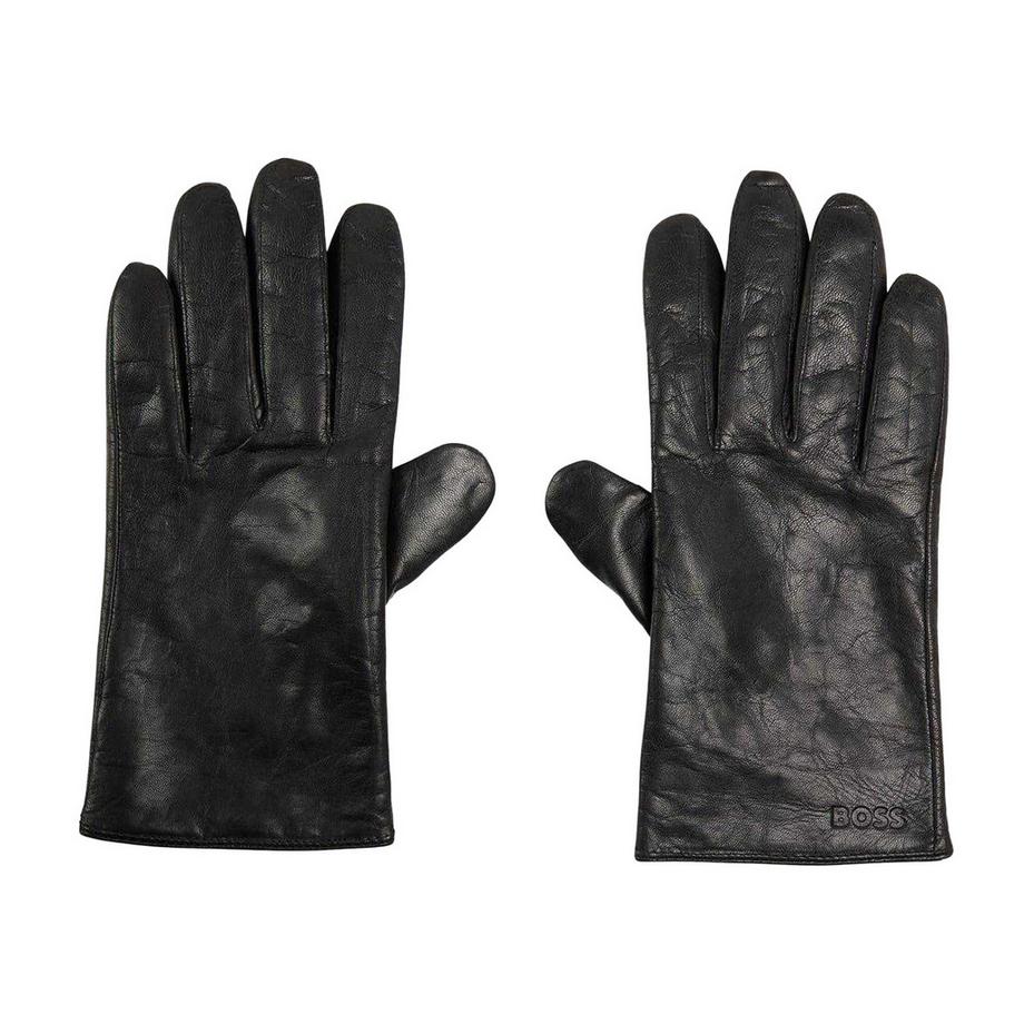 BOSS Gants Gioli en Cuir  