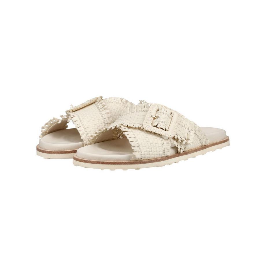 Melvin & Hamilton Mules tressées à franges  