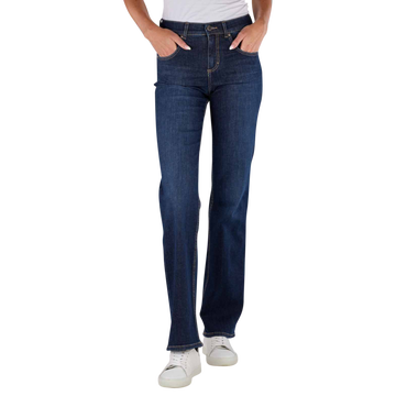 Lara Jeans Straight Fit Sportiv Denim
