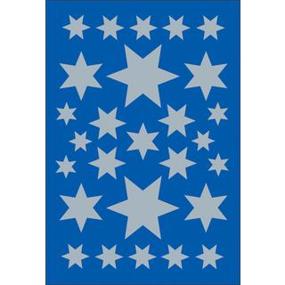 HERMA HERMA Sterne-Etiketten 10-35mm 3928 silber 3 Stück  